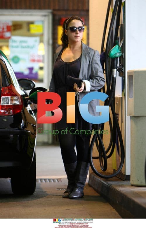 Natalie Cassidy and Vincent Simone Leaving Dance Practice