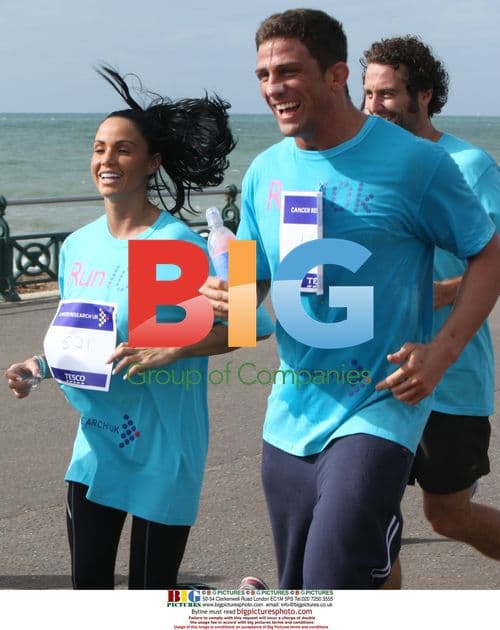 Katie Price and Alex Reid 10K Run