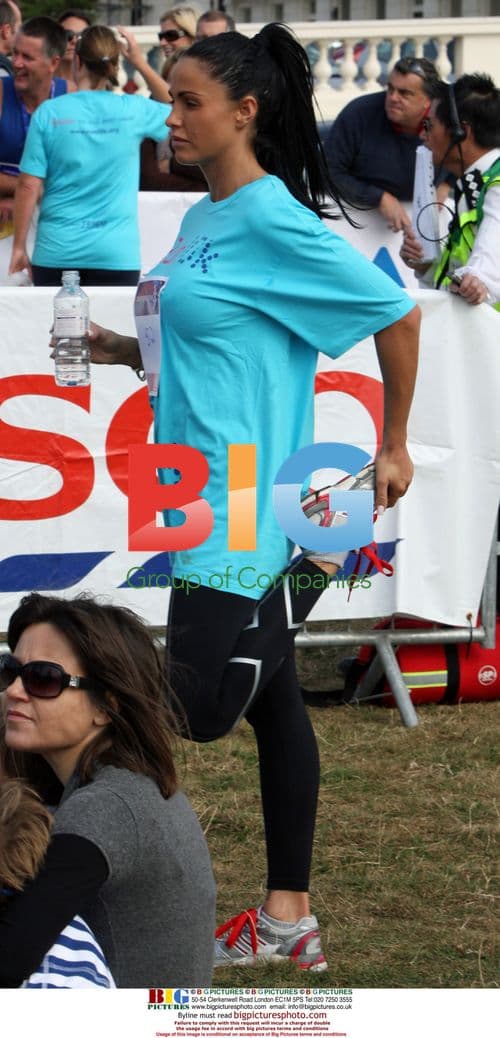 Katie Price & Alex Reid Run for Cancer Research
