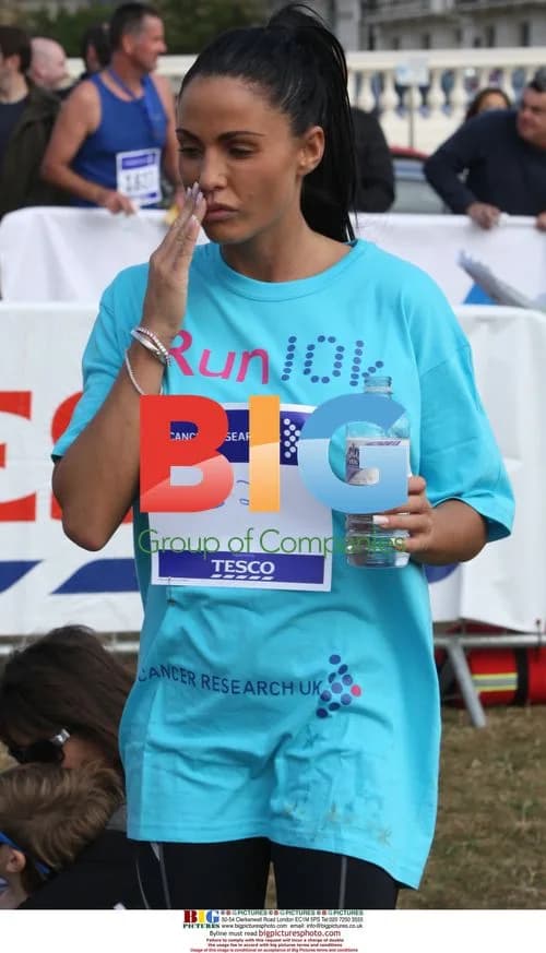 Katie Price and Alex Reid Run for Charity