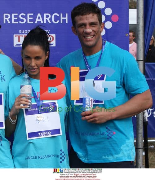 Katie Price and Alex Reid Run for Charity