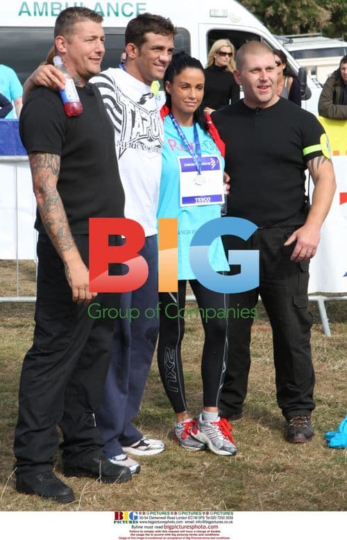 Katie Price and Alex Reid 10K Charity Run