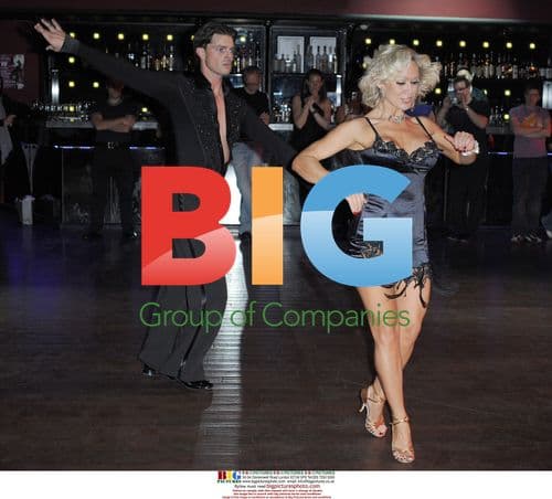 Strictly Come Dancing Stars Kristina Rihanoff and Brian Fortuna Dance Class