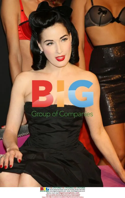 Dita Von Tesse at Wonderbra Party in Madrid