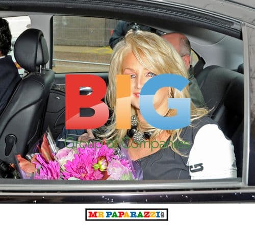 Bonnie Tyler outside ITV studios