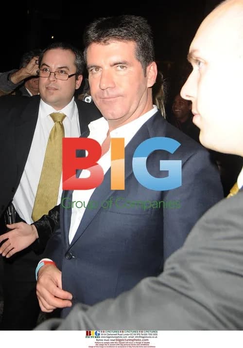Simon Cowell Leaving Pride of Britain Awards 2009