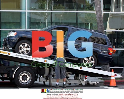 Nicole Richie Car Accident in Beverly Hills