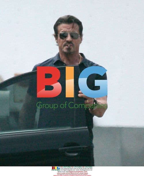 Stallone Family Beach Day