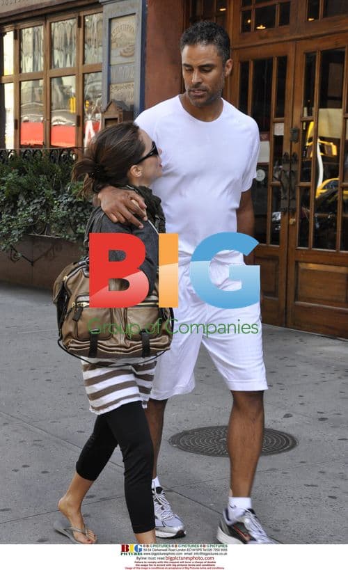 Eliza Dushku and Rick Fox out in NYC