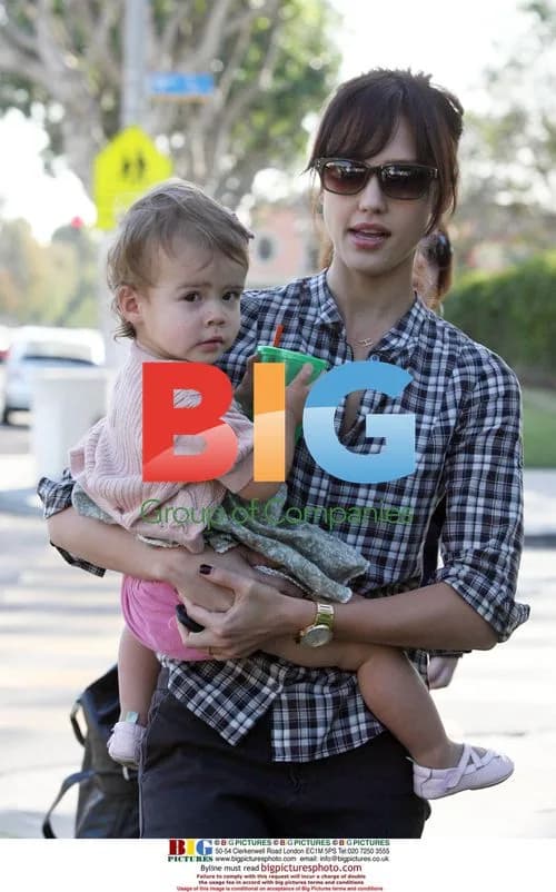 Jessica Alba and daughter Honor doctor's appointment