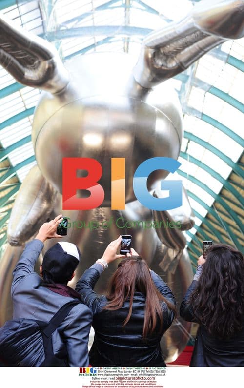 Jeff Koons' Balloon Rabbit at Tate Modern