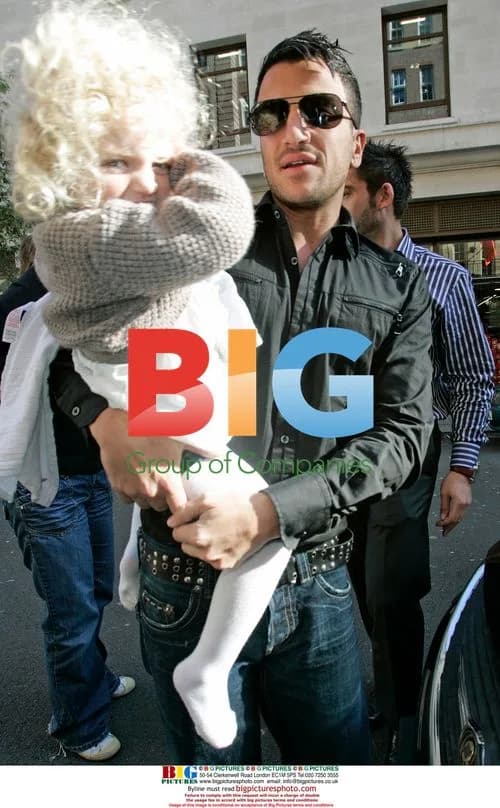 Peter Andre with Daughter Princess