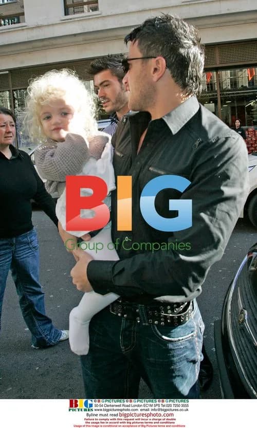 Peter Andre with Daughter Princess in London