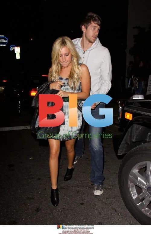 Ashley Tisdale Visiting STK Restaurant