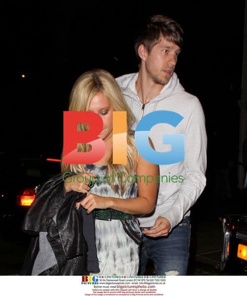 Ashley Tisdale Arrives at STK Restaurant