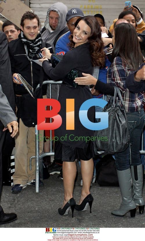 Kristin Davis at 'Letterman' Studio