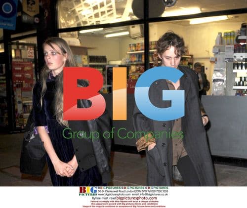 Razorlight's Johnny Borrell with Mystery Girl