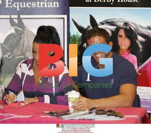 Alex Reid and Katie Price at Horse of the Year Show