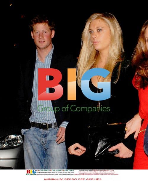 Prince Harry and Chelsy Davy in London