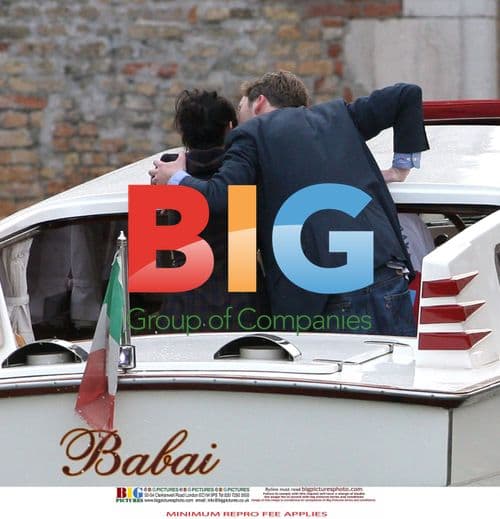 Lily Allen and Sam Cooper in Venice