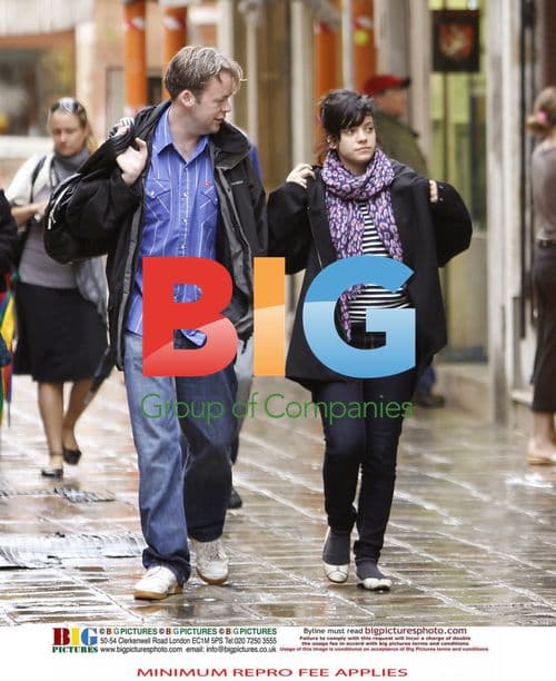 Lily Allen and Sam Cooper in Venice