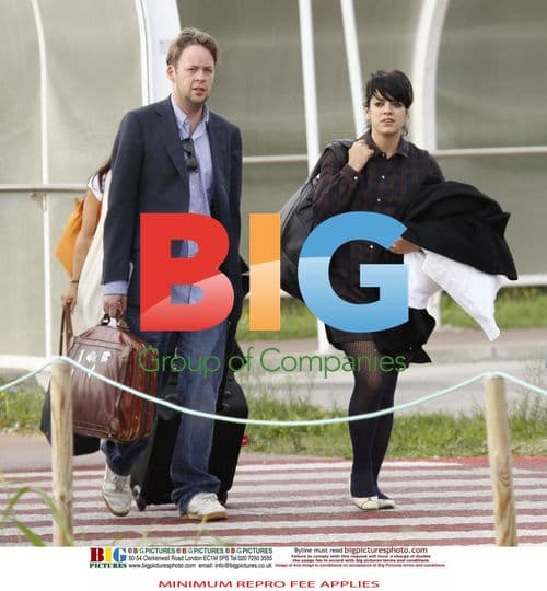 Lily Allen and Sam Cooper in Venice, Italy