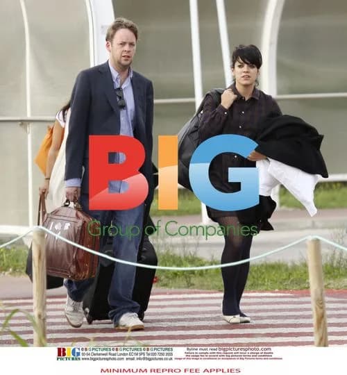 Lily Allen and Sam Cooper in Venice, Italy