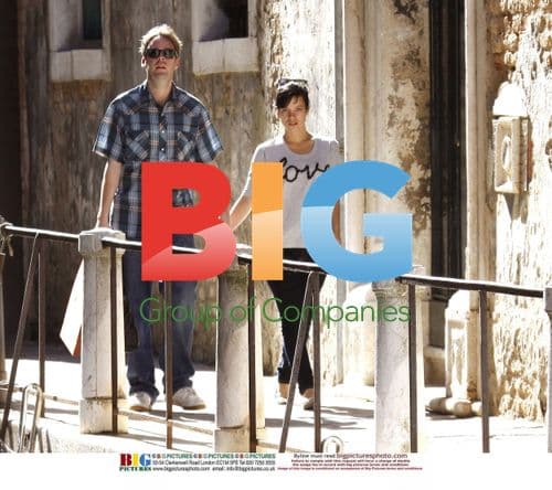 Lily Allen and Sam Cooper in Venice