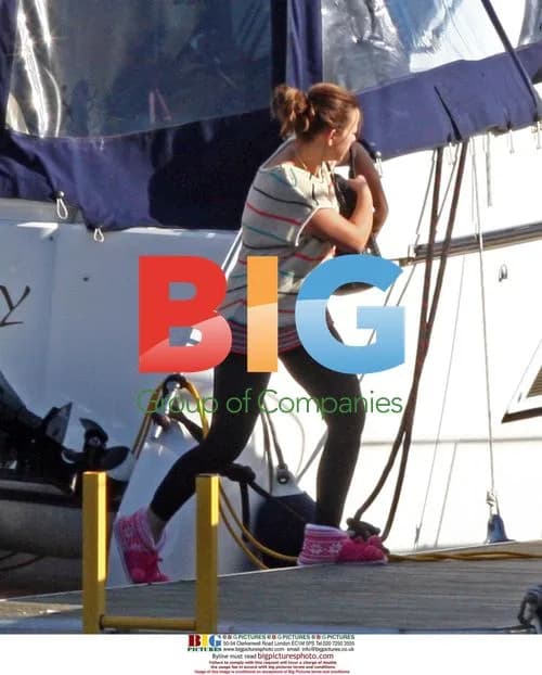 Charlotte Church and Gavin Hanson on Yacht