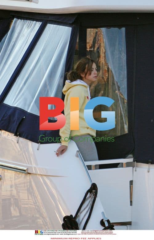 Charlotte Church and Gavin Hanson on Yacht