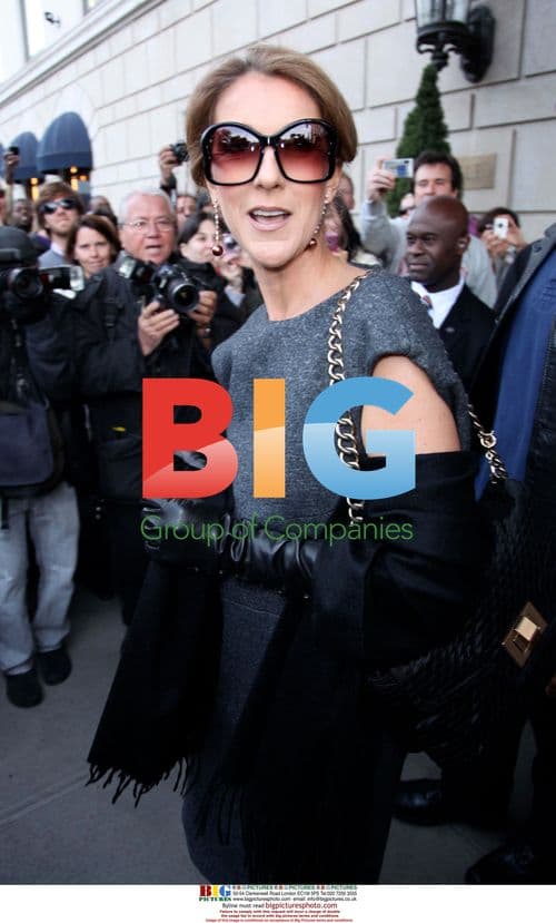 Celine Dion Signing Autographs in NYC