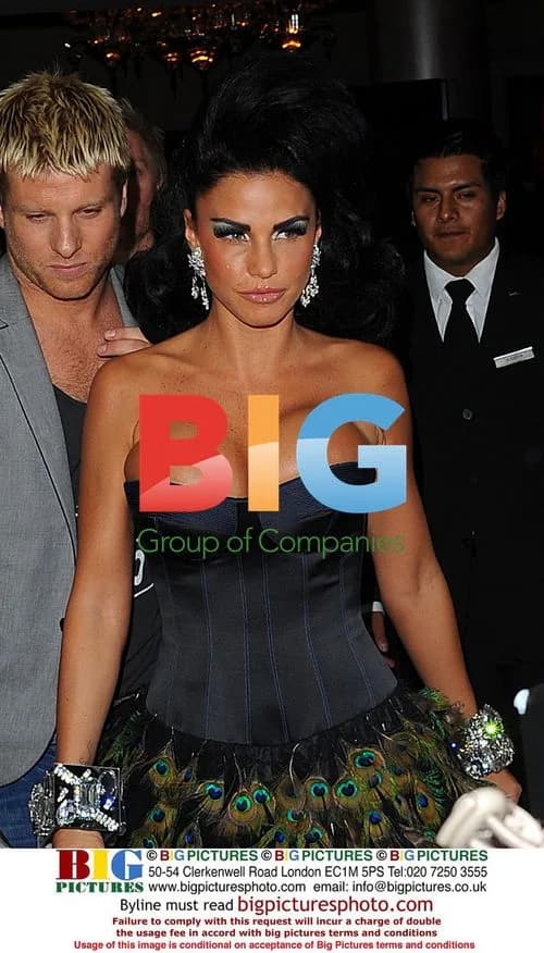 Katie Price Leaving Hotel in London