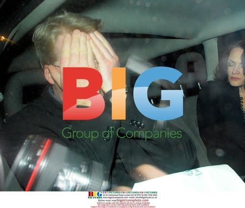 Earl Spencer Leaving Groucho's with Mystery Lady