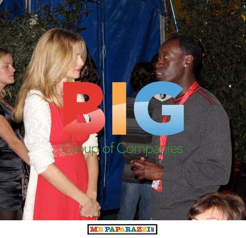 Heather Graham and Don Cheadle at Kooza Afterparty