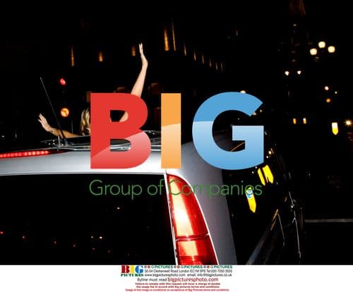 Abbey Clancy and Peter Crouch leave Movida Nightclub