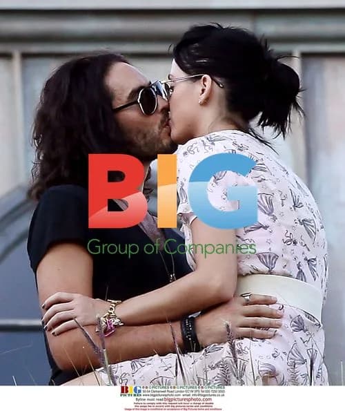 Katy Perry and Russell Brand at Party