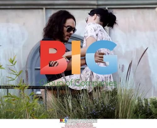 Katy Perry and Russell Brand at Party