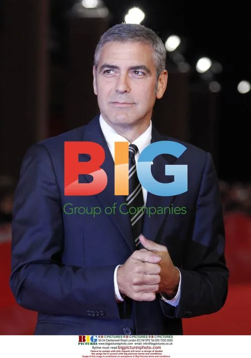 George Clooney and Elisabetta Canalis at \"Up in the Air\" Rome Film Festival