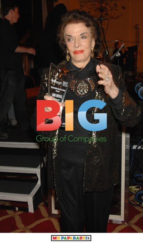 Jane Russell and David Gest at Charity Auction