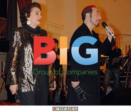 Jane Russell and David Gest at Auction
