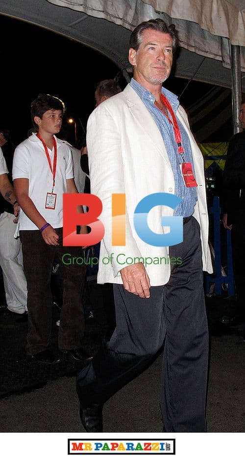 Pierce Brosnan at Kooza Cirque du Soleil Opening Party