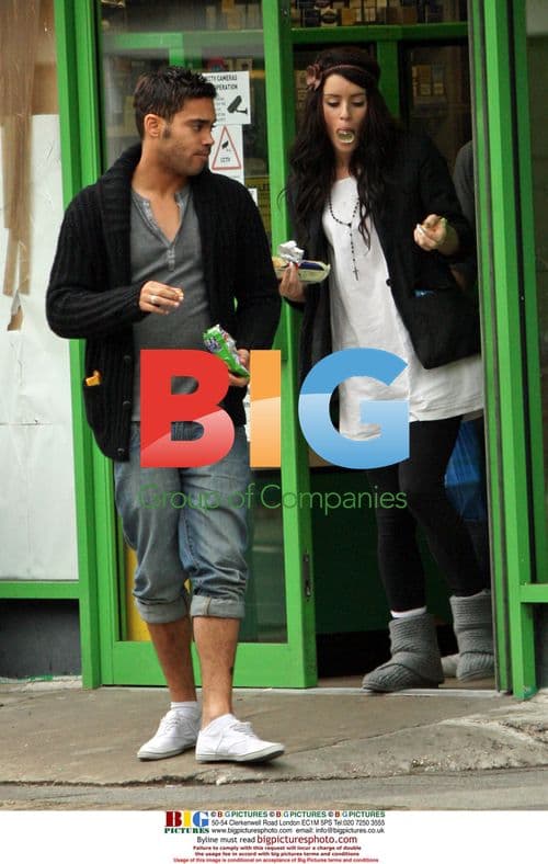 X Factor Contestants Shopping in London