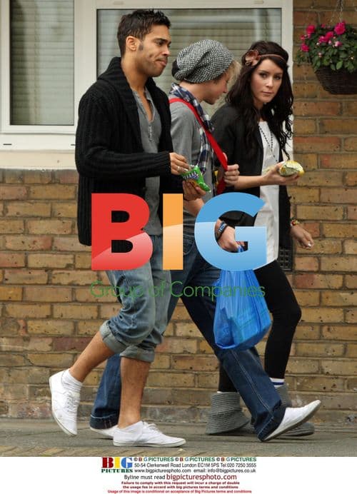 X Factor Contestants Shopping in London