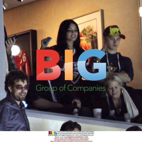 Vanessa Hudgens and Zac Efron at Hockey Game