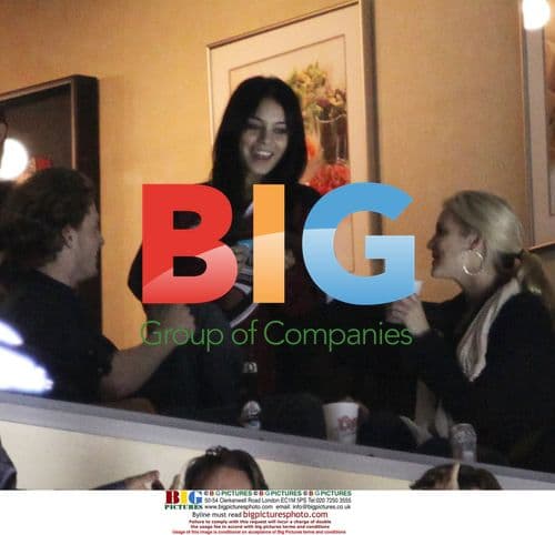 Vanessa Hudgens and Zac Efron at Hockey Game