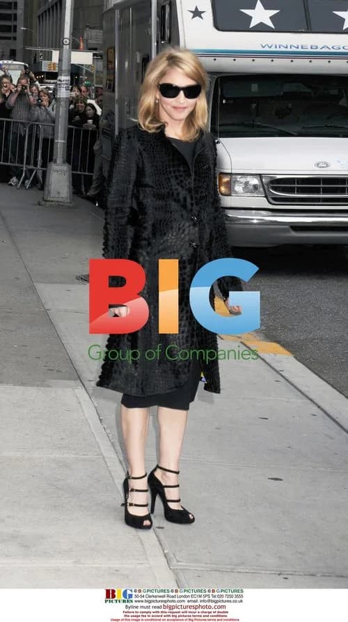 Madonna on Late Show with David Letterman