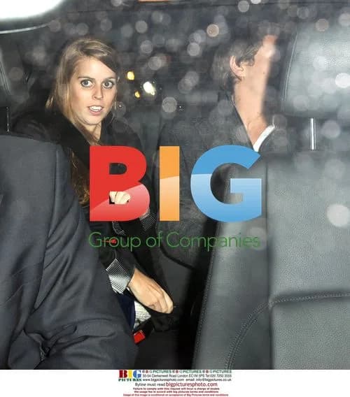 Princess Beatrice Leaves China Whites Launch