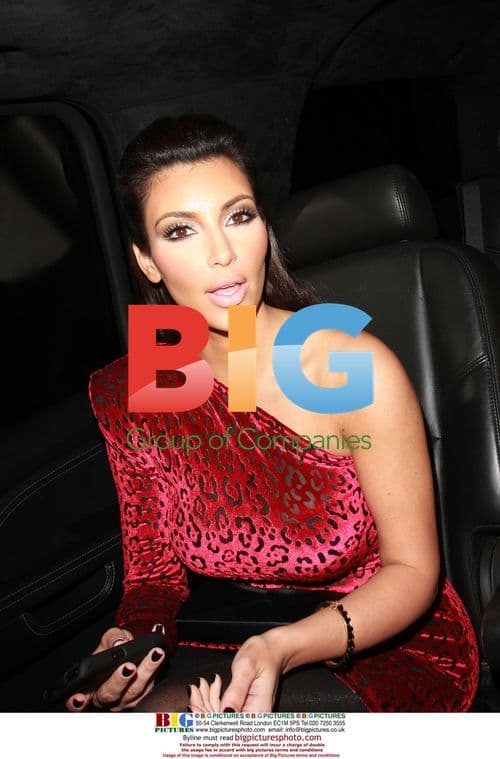 Kim Kardashian Dinner in LA