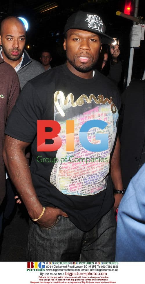 50 Cent Spotted at the May Fair Hotel