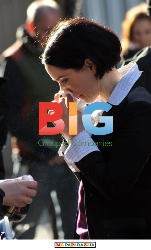 Ruta Gedmintas and Laura Fraser on 'Lip Service' set